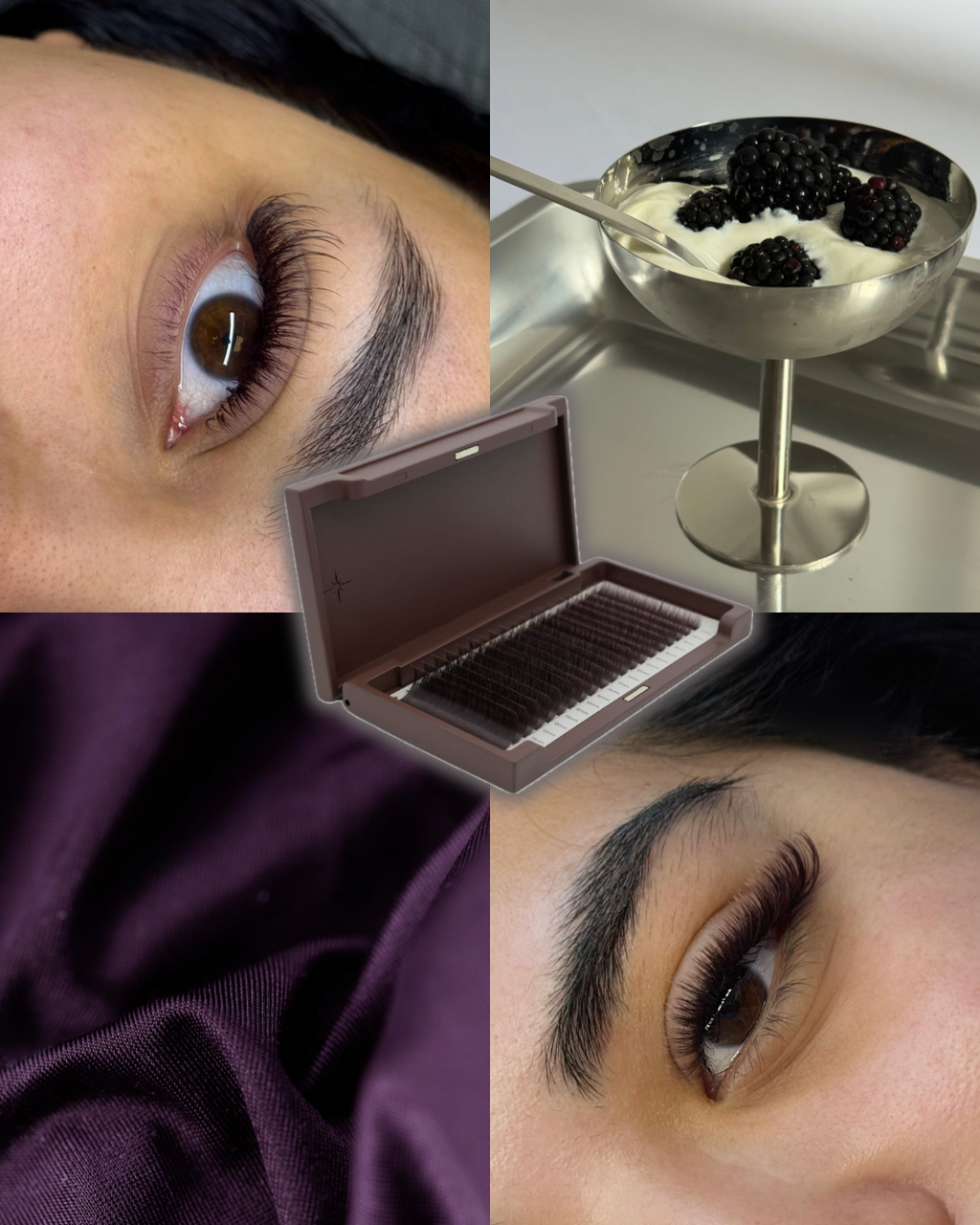Brown Artistry Shades | Berry Beautiful | Everything Lashes .03mm (20 Rows/Tray)